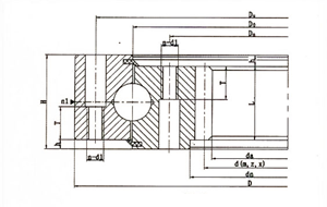 單排球式回轉(zhuǎn)支承(HS系列)